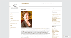 Desktop Screenshot of caitlin-ahern.com